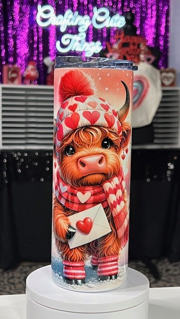 Valentine Baby high land cow