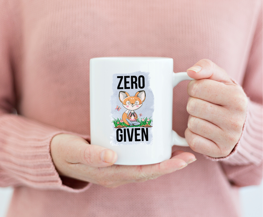 Zero fox given